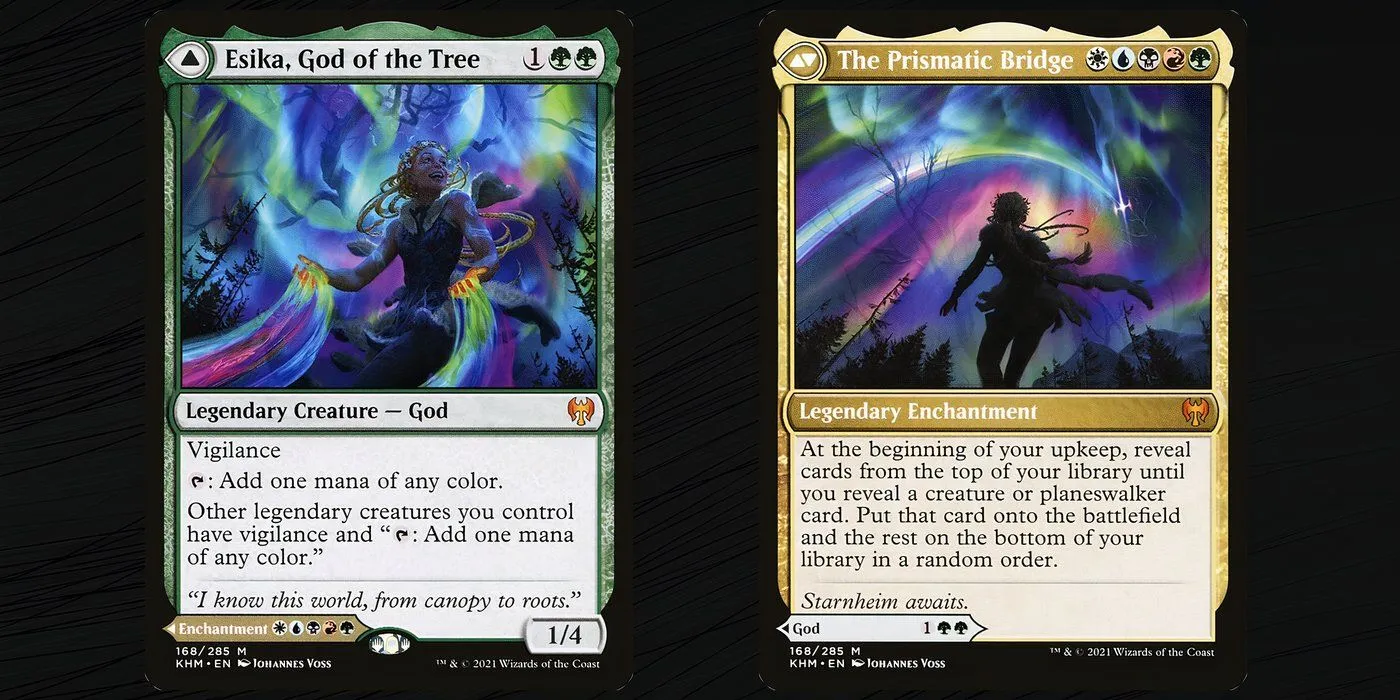 Esika, God of the Tree Commander Card Esika, God of the Tree Commander Card
