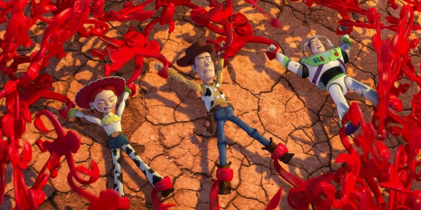 Evil Monkeys Attack in Toy Story