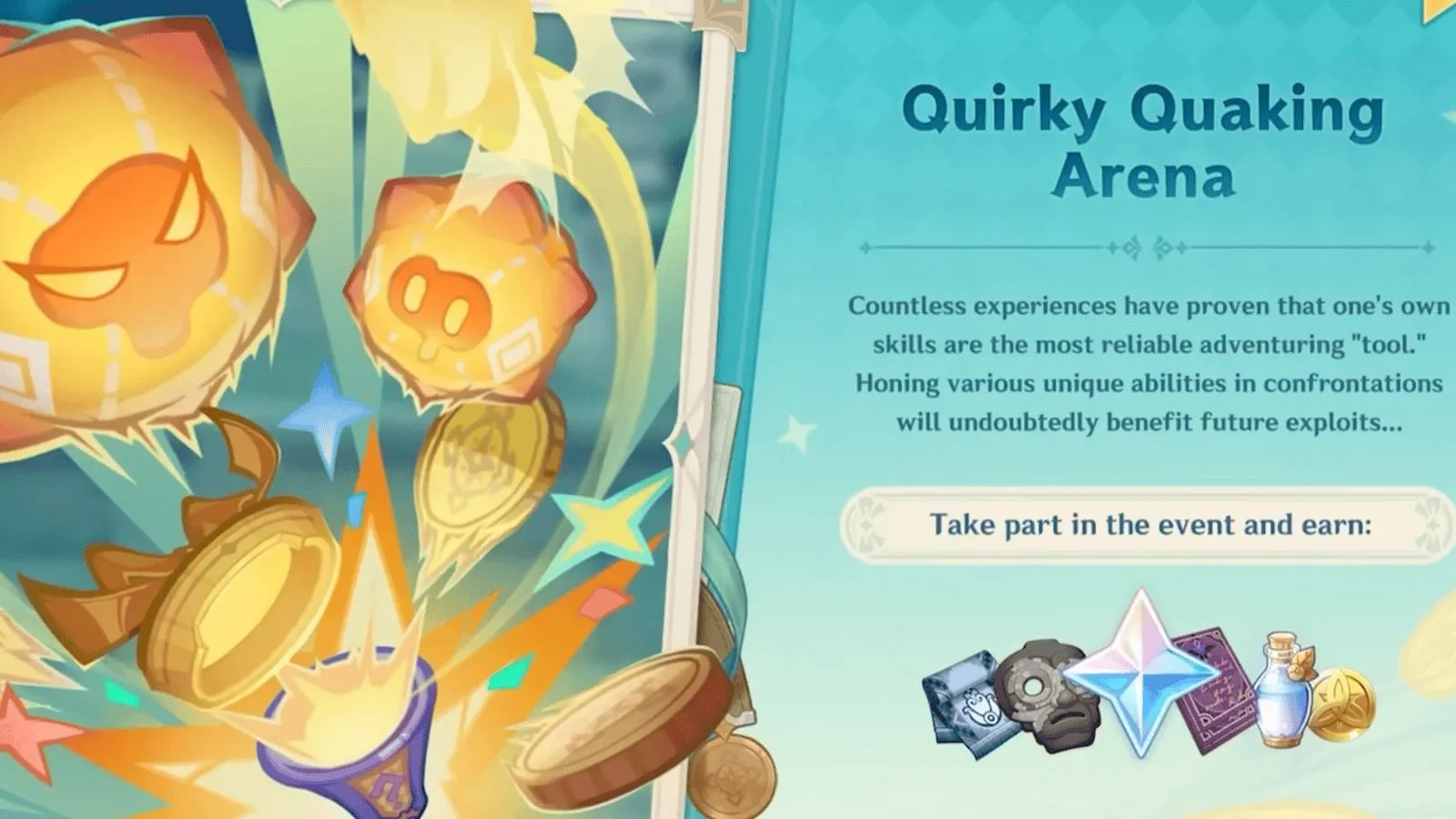 Quirky Quaking Arena (Image via HoYoverse) Quirky Quaking Arena (Image via HoYoverse)