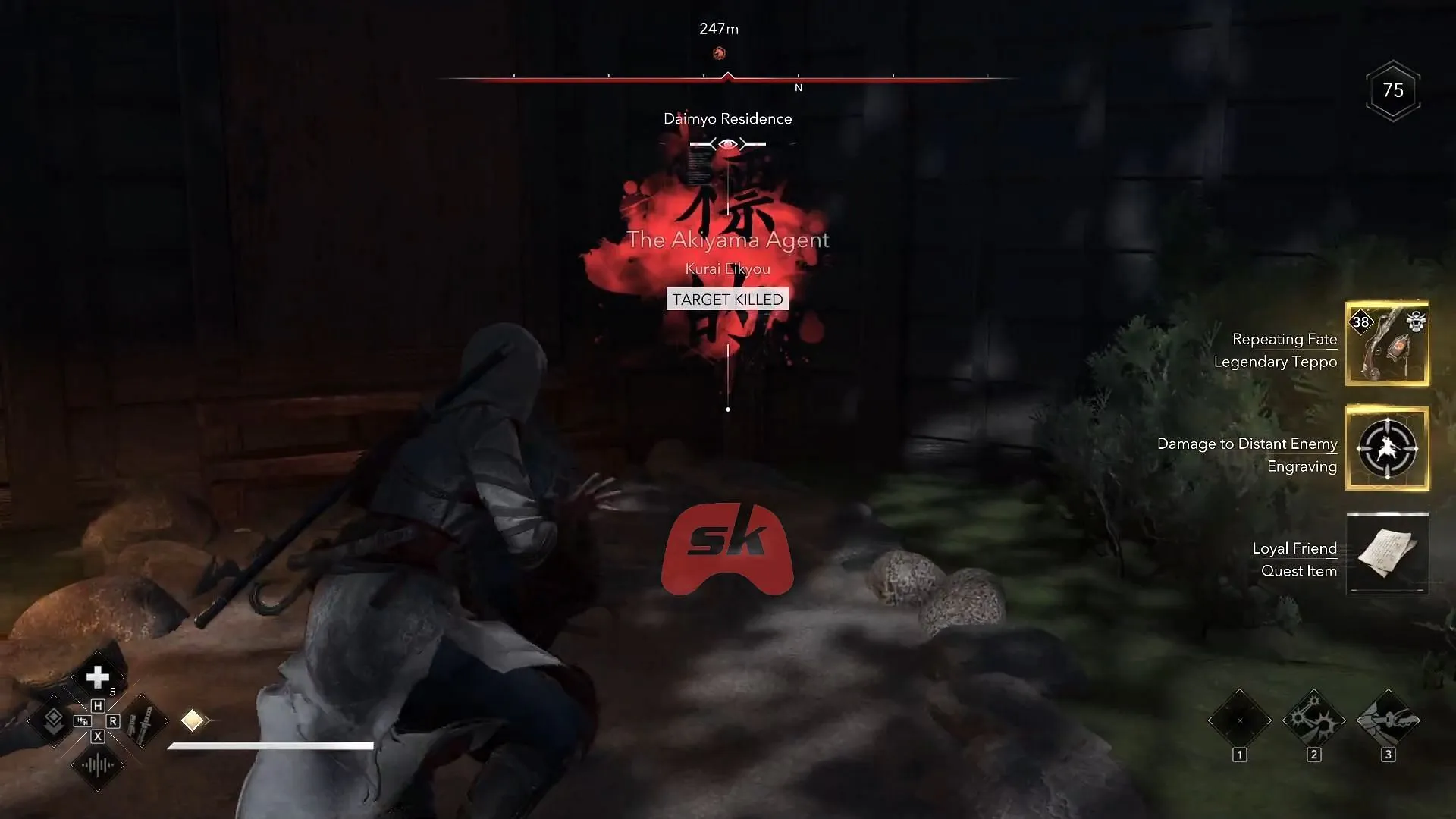 Dispatching the agent will reward you with the titular weapon (Image via Sportskeeda Gaming || Ubisoft)