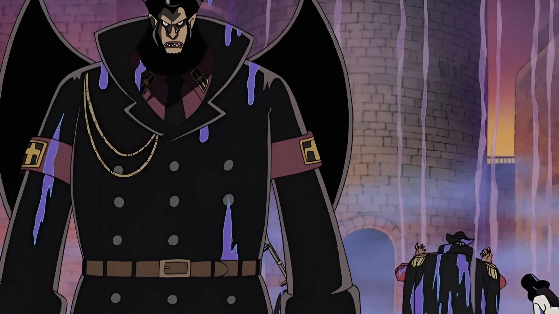 Magellan vs the Blackbeard Pirates (Image via Toei Animation) Magellan vs the Blackbeard Pirates (Image via Toei Animation)