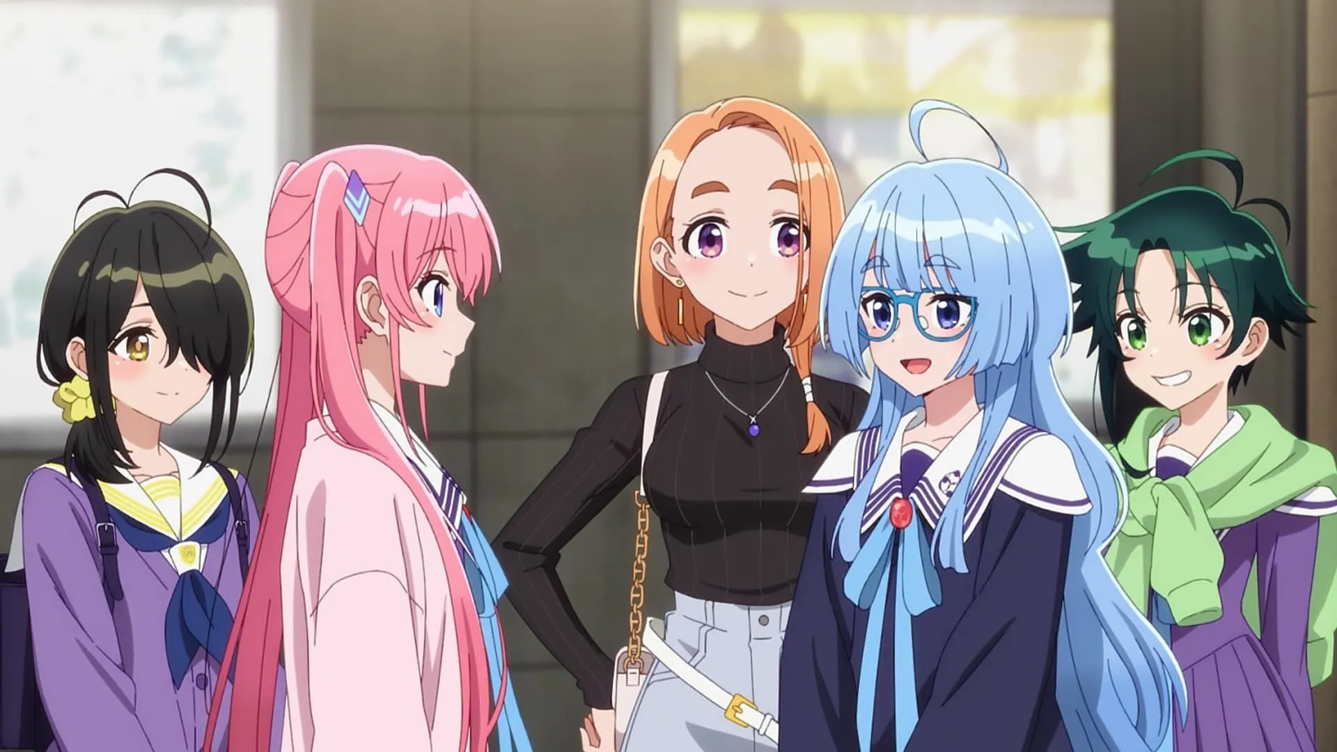Arata's sisters in the anime Arata's sisters in the anime
