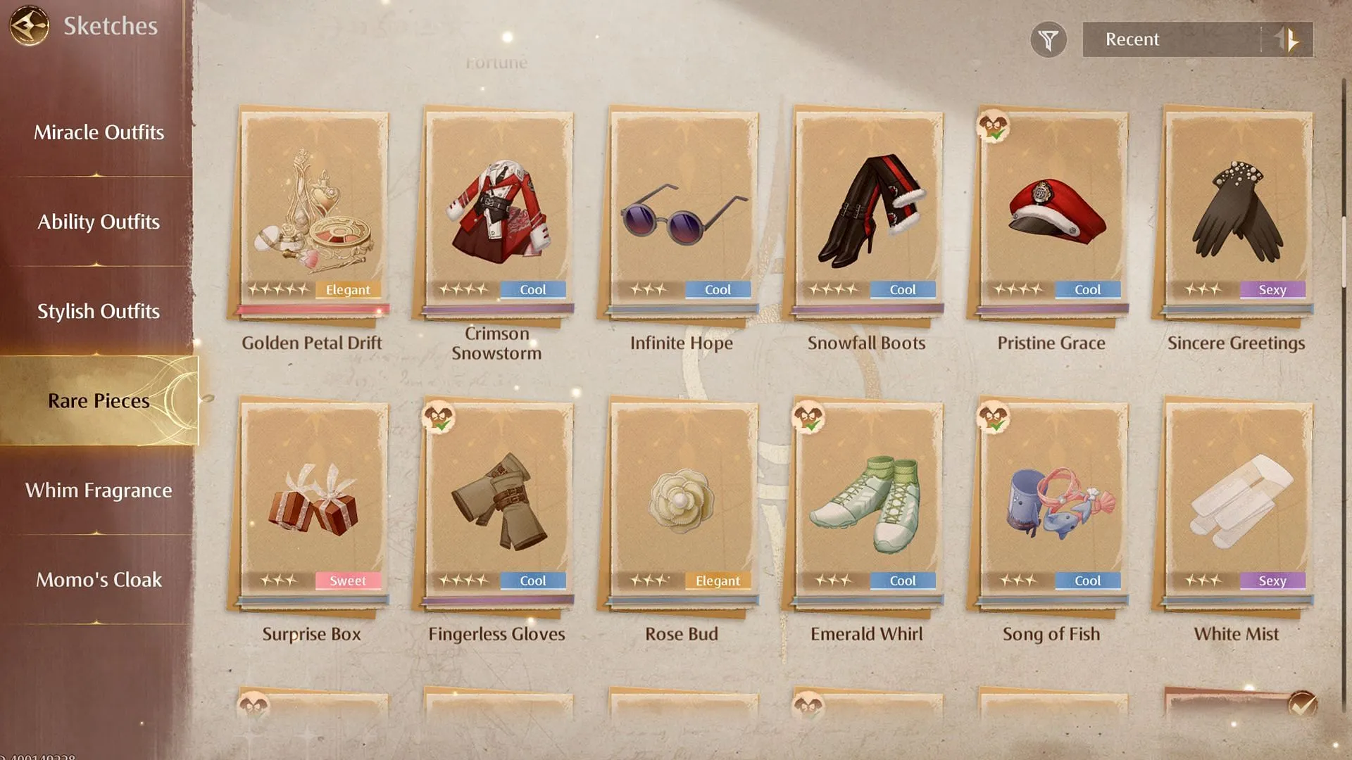 An influx of new craftable outfits is on the horizon (Image via Sportskeeda Gaming || Infold Games) An influx of new craftable outfits is on the horizon (Image via Sportskeeda Gaming || Infold Games)
