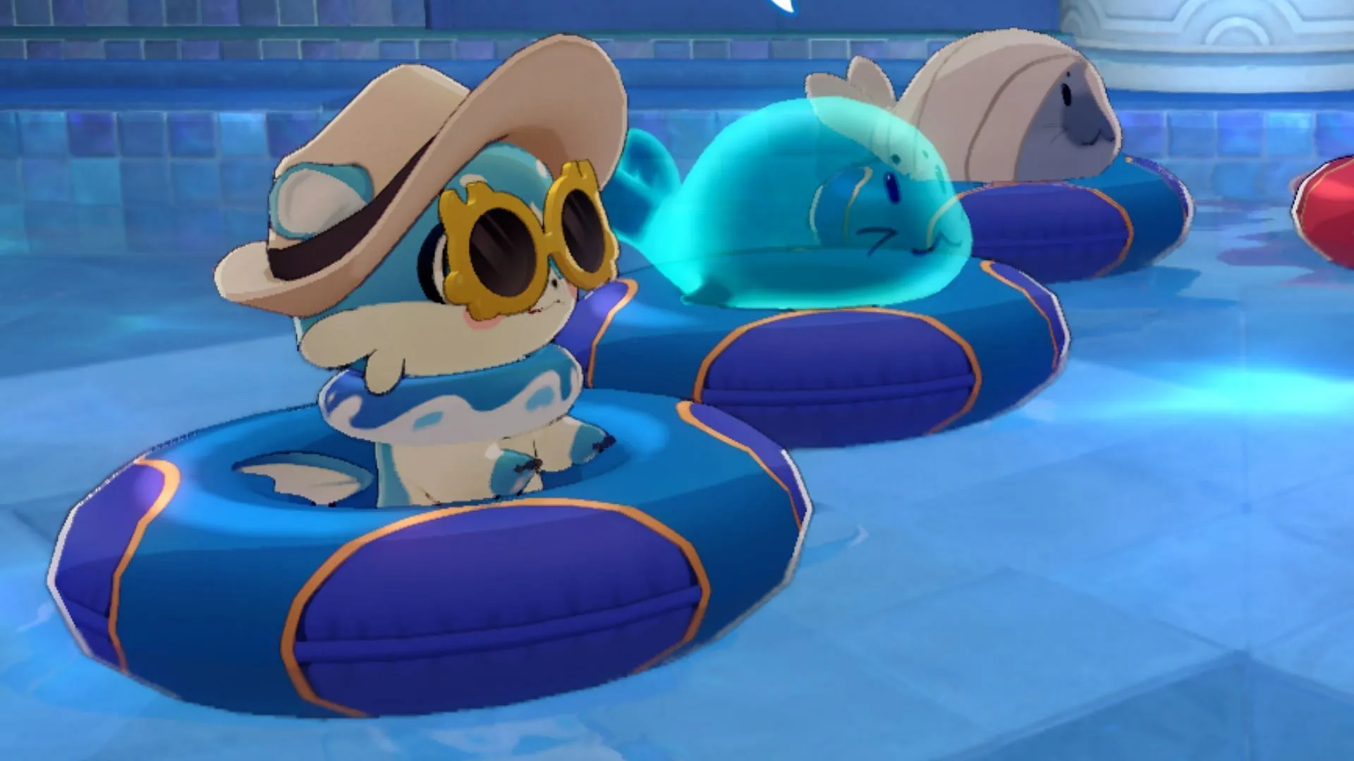 Bubbles, Ghost Seal, and Bandaged Seal