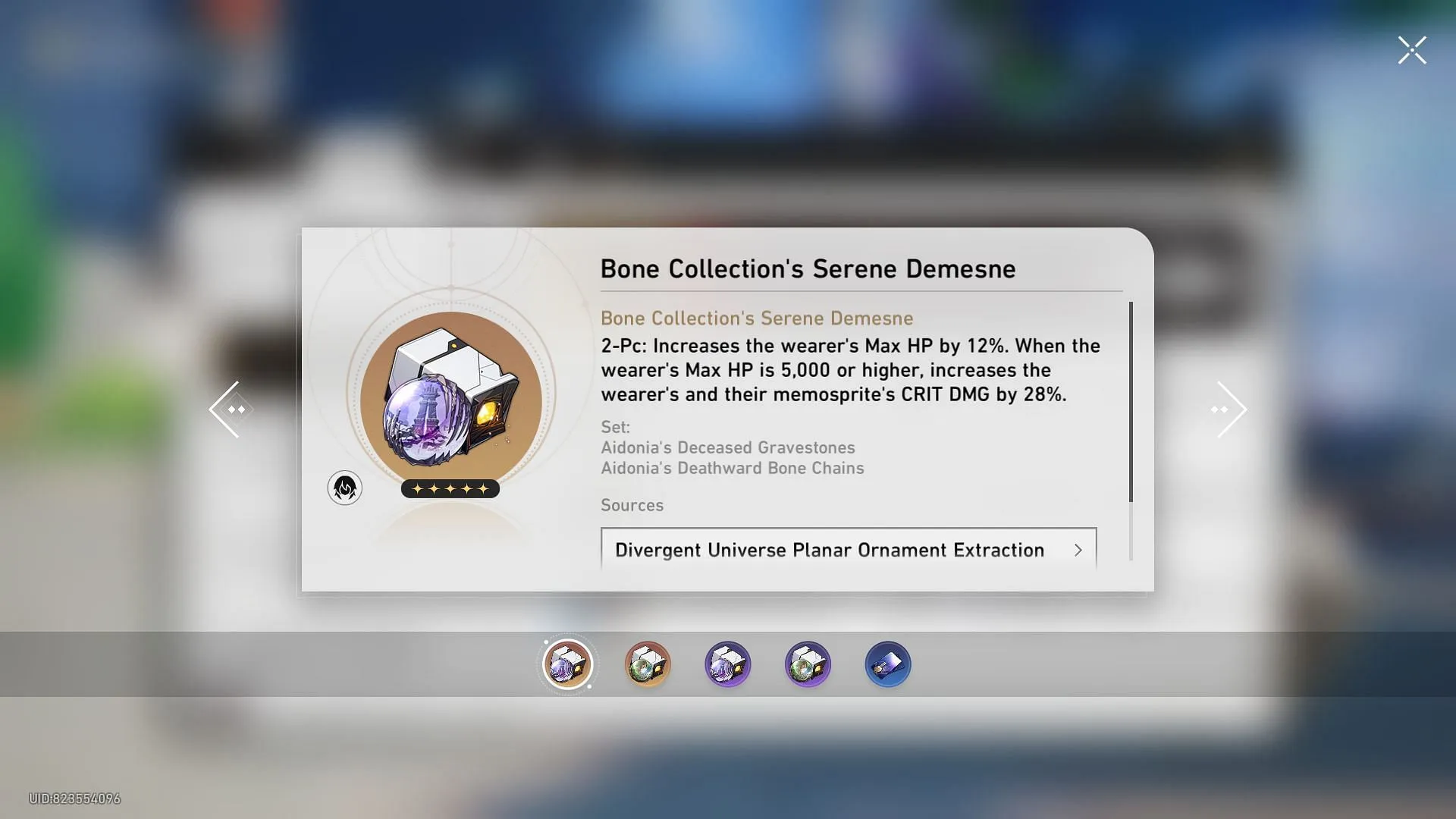 The Bone Collector’s Serene Demesne set