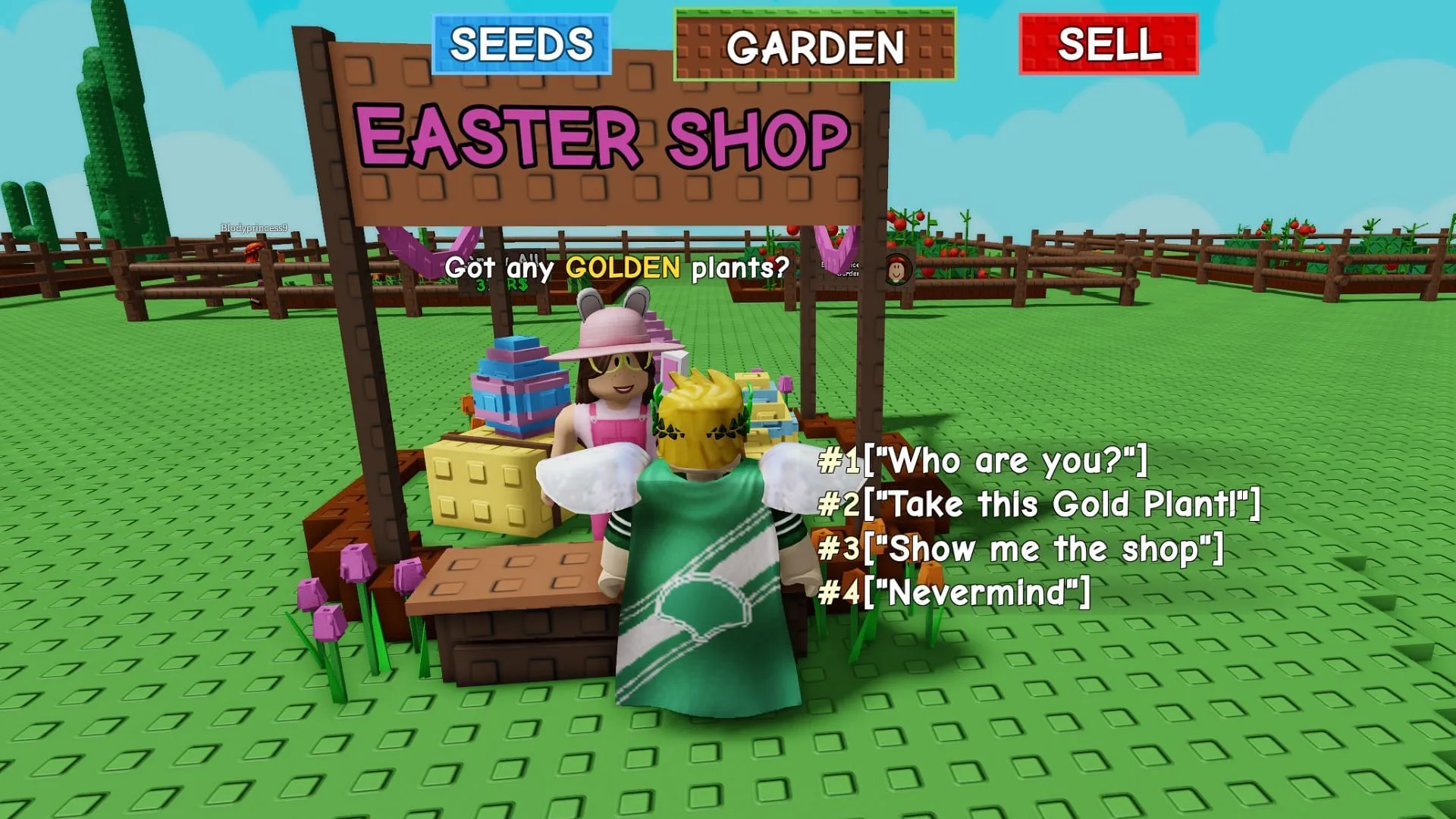 You can buy a variety of limited-time items at the shop (Image via Roblox)