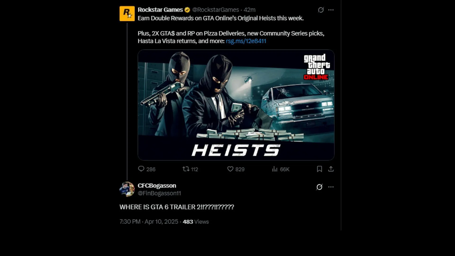 Fan expresses frustration over no GTA 6 trailer 2 Fan expresses frustration over no GTA 6 trailer 2