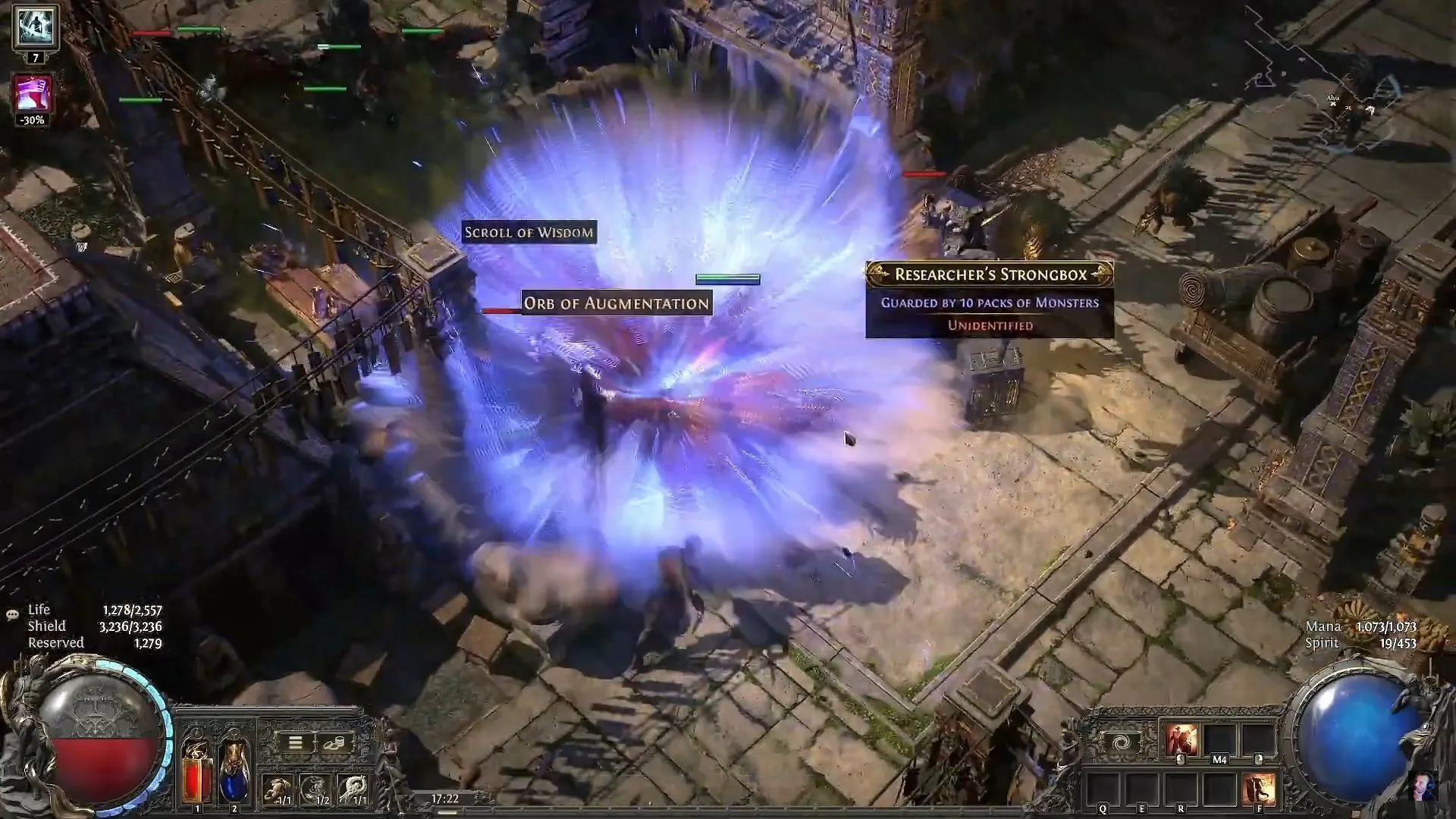 Doryani's Elite employing lightning attacks