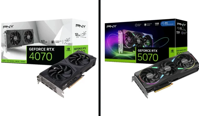 Nvidia RTX 5070 vs RTX 4070: 최고의 게임용 그래픽 카드 찾기