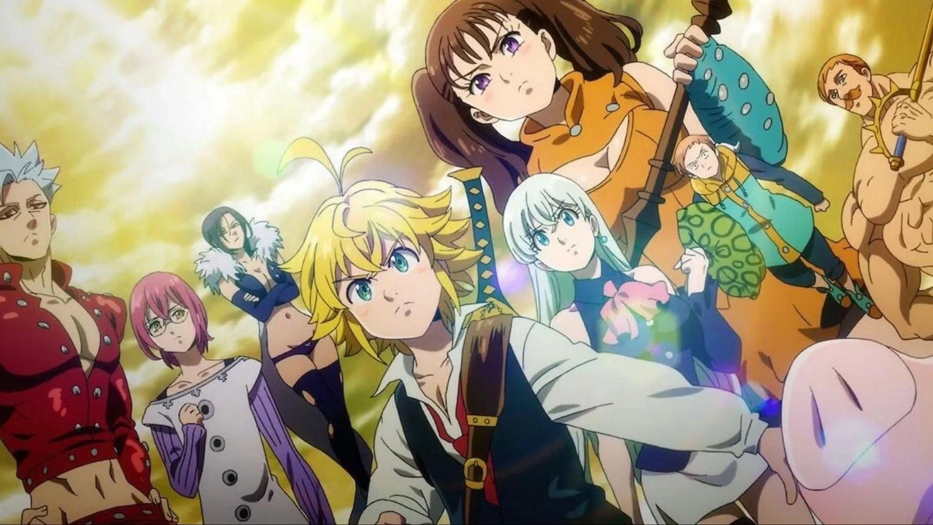 The Seven Deadly Sins is one of the best anime series to watch before Hunter X Hunter anime airs (Image via A-1 Pictures)
