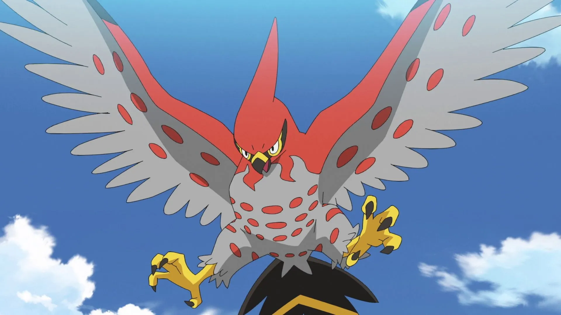 Talonflame in the Pokémon anime Talonflame in the Pokémon anime
