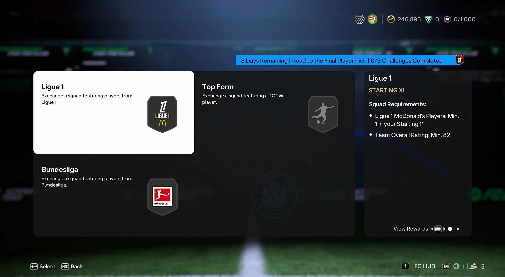 Tasks to complete the latest RTTF Pick SBC (Image via EA Sports) Tasks to complete the latest RTTF Pick SBC (Image via EA Sports)