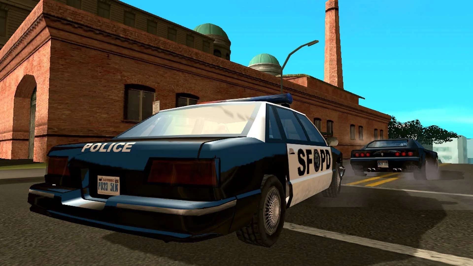 A screenshot from the San Andreas Android version (Image via Rockstar Games, Google Play) A screenshot from the San Andreas Android version (Image via Rockstar Games, Google Play)