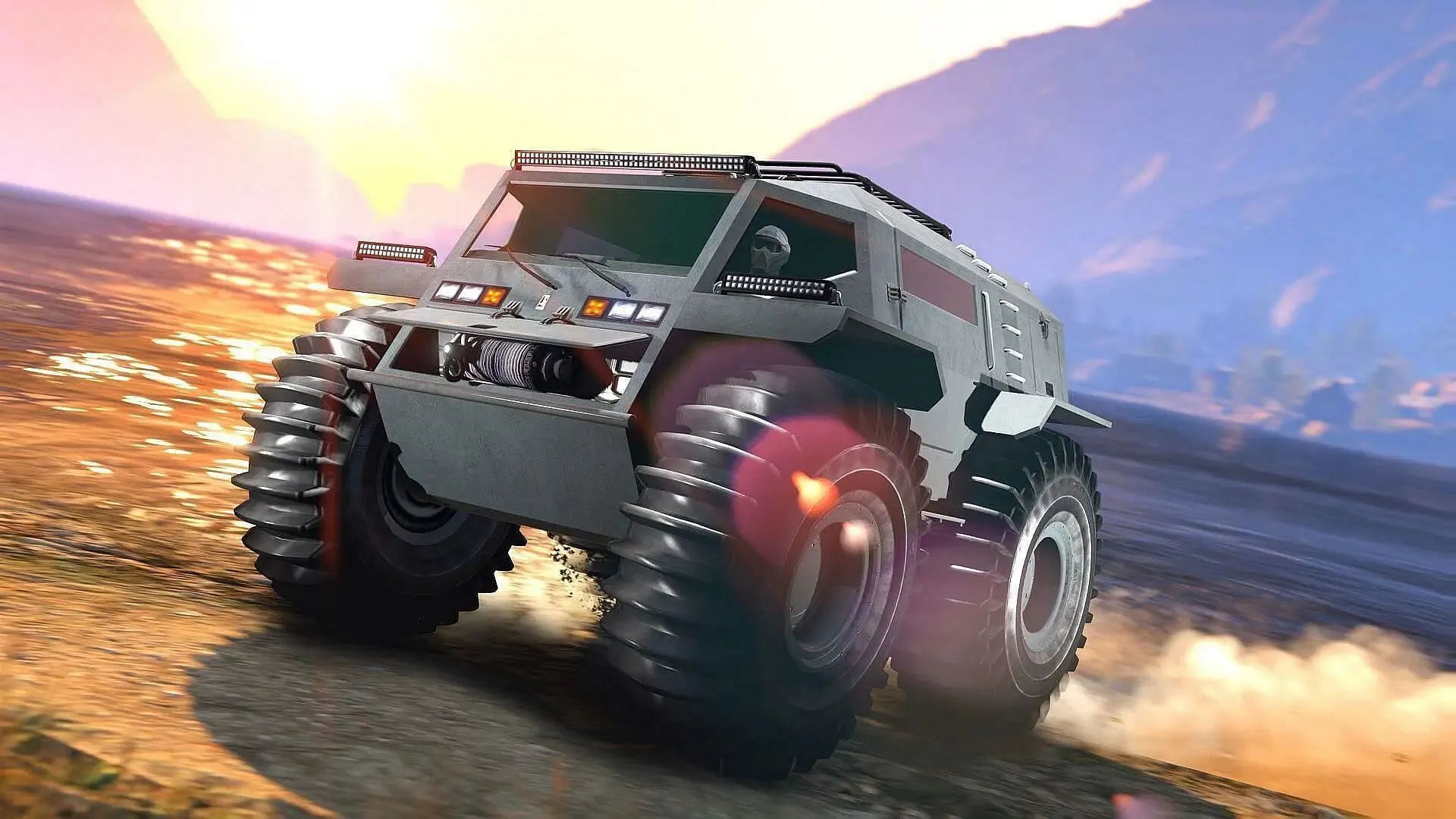 RUNE Zhaba is an amphibious vehicle (Image via Rockstar Games)