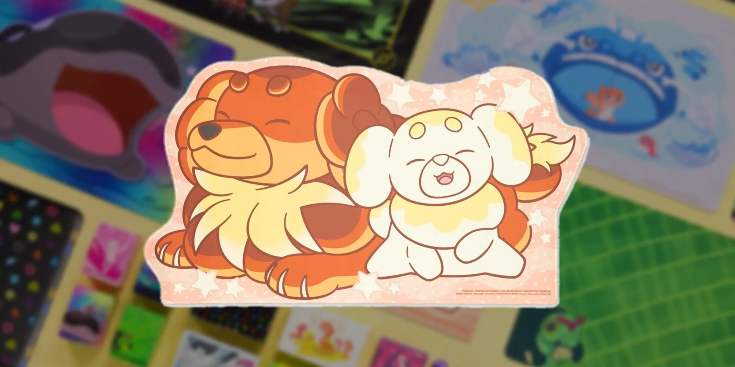 Fidough & Dachsbun Die-Cut Playmat
