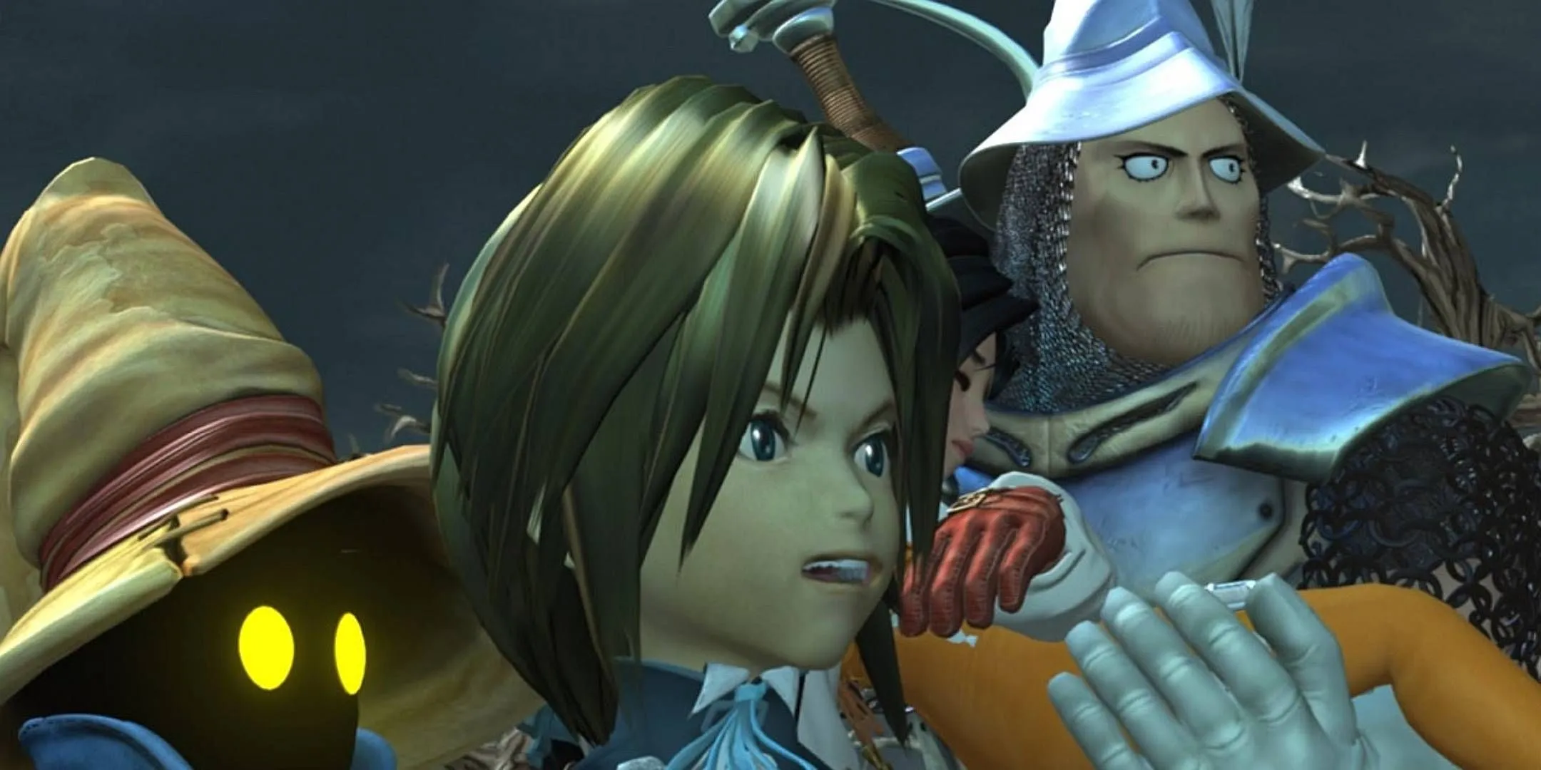 Final Fantasy 9 gameplay scene Final Fantasy 9 gameplay scene
