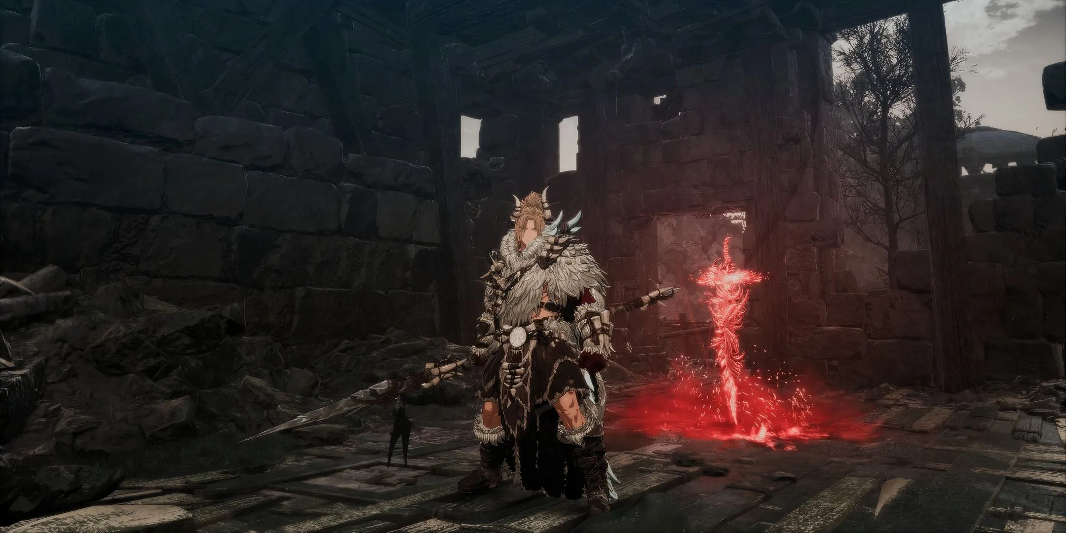 Equipped with Frozen Mountain Set
