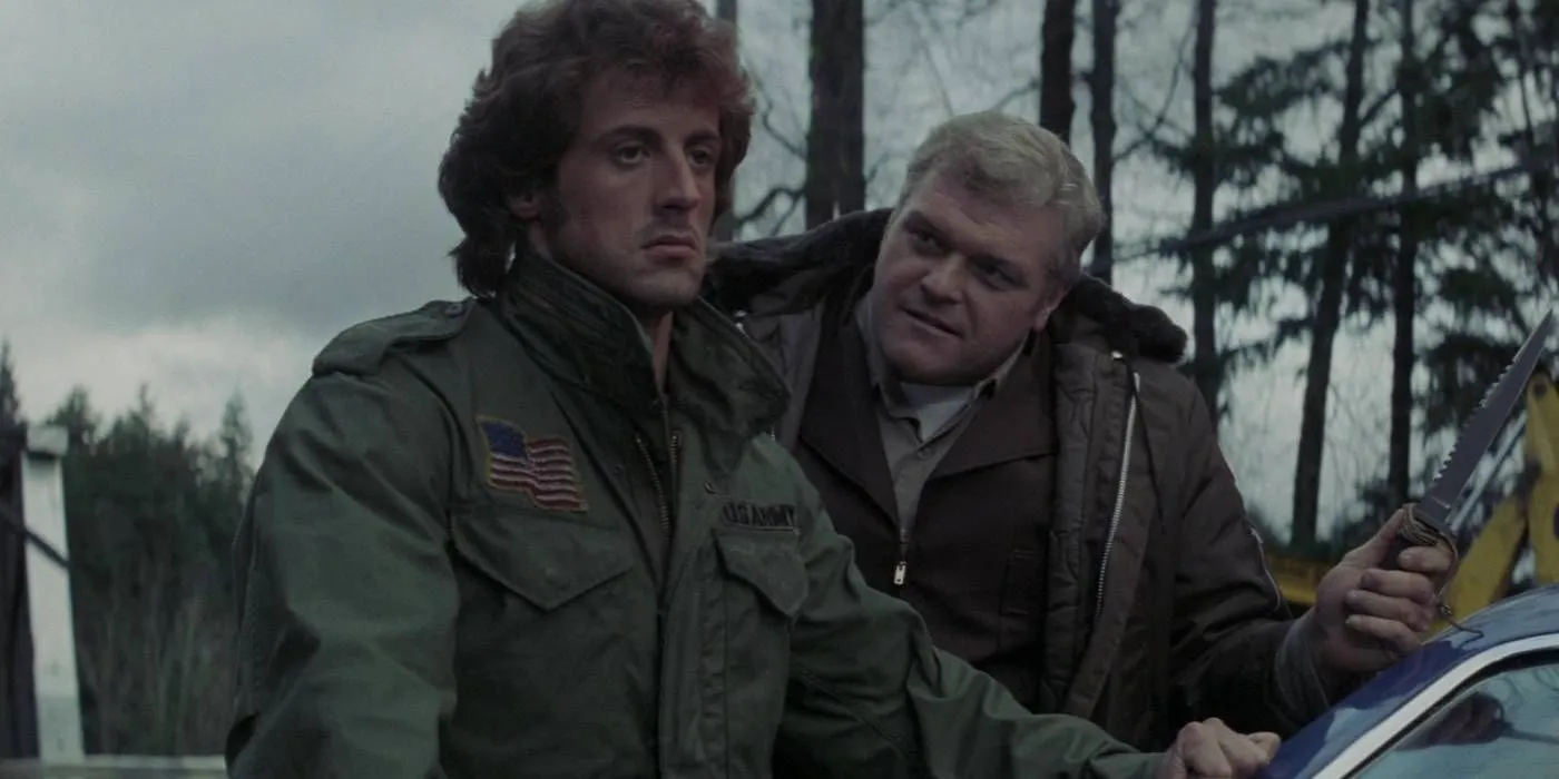 First Blood arrest scene First Blood arrest scene