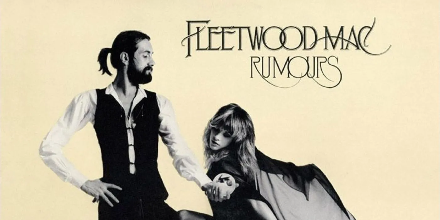 Mick Fleetwood and Stevie Nicks appear on the cover of Fleetwood Mac's Rumours Mick Fleetwood and Stevie Nicks appear on the cover of Fleetwood Mac's Rumours