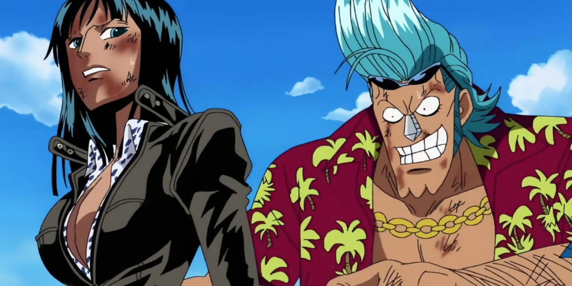 Franky Rescues Robin in One Piece