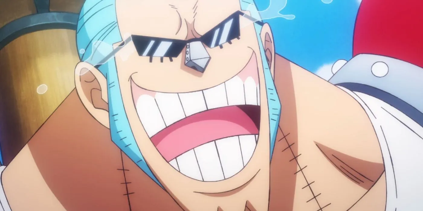 Franky reacting to Luffy's dream Franky reacting to Luffy's dream