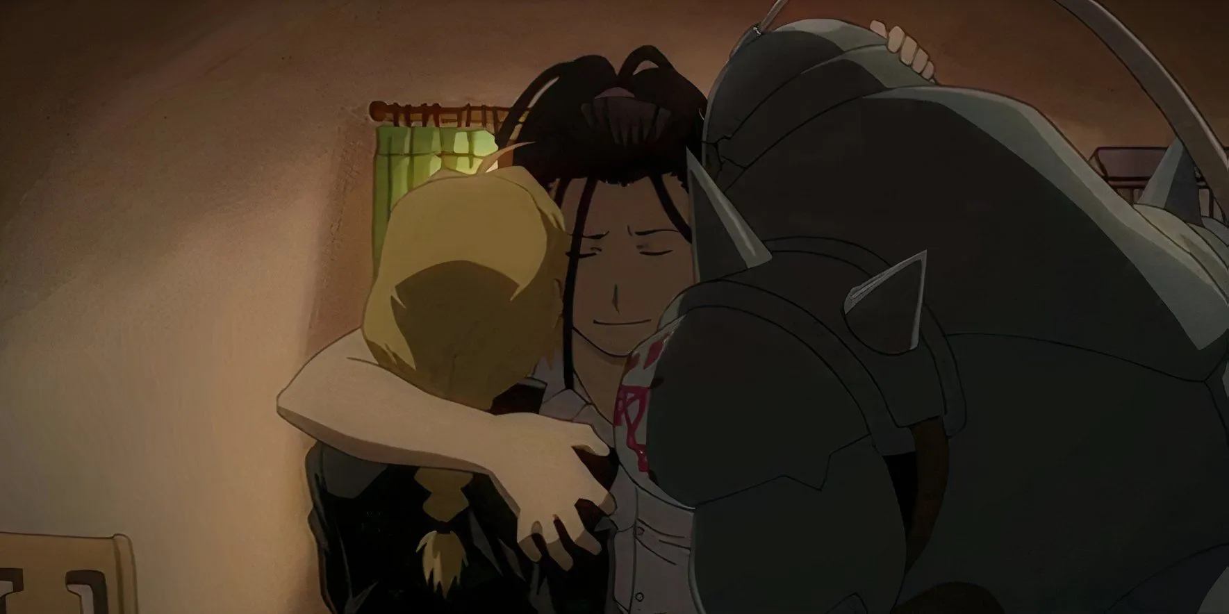Full Metal Alchemist Izumi, Edward, and Alphonse
