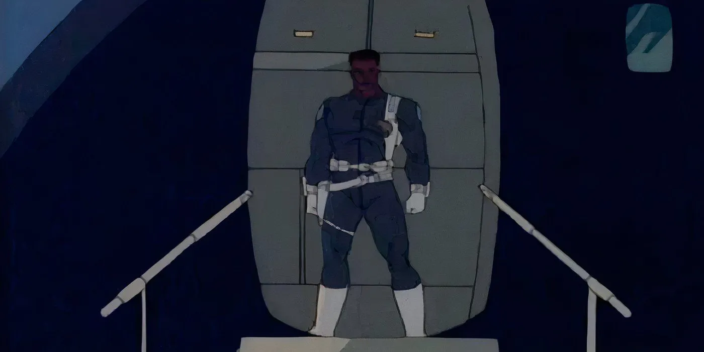 Gabe Jones in S.H.I.E.L.D. carrier Gabe Jones in S.H.I.E.L.D. carrier