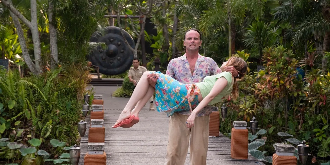 A pivotal moment in The White Lotus A pivotal moment in The White Lotus