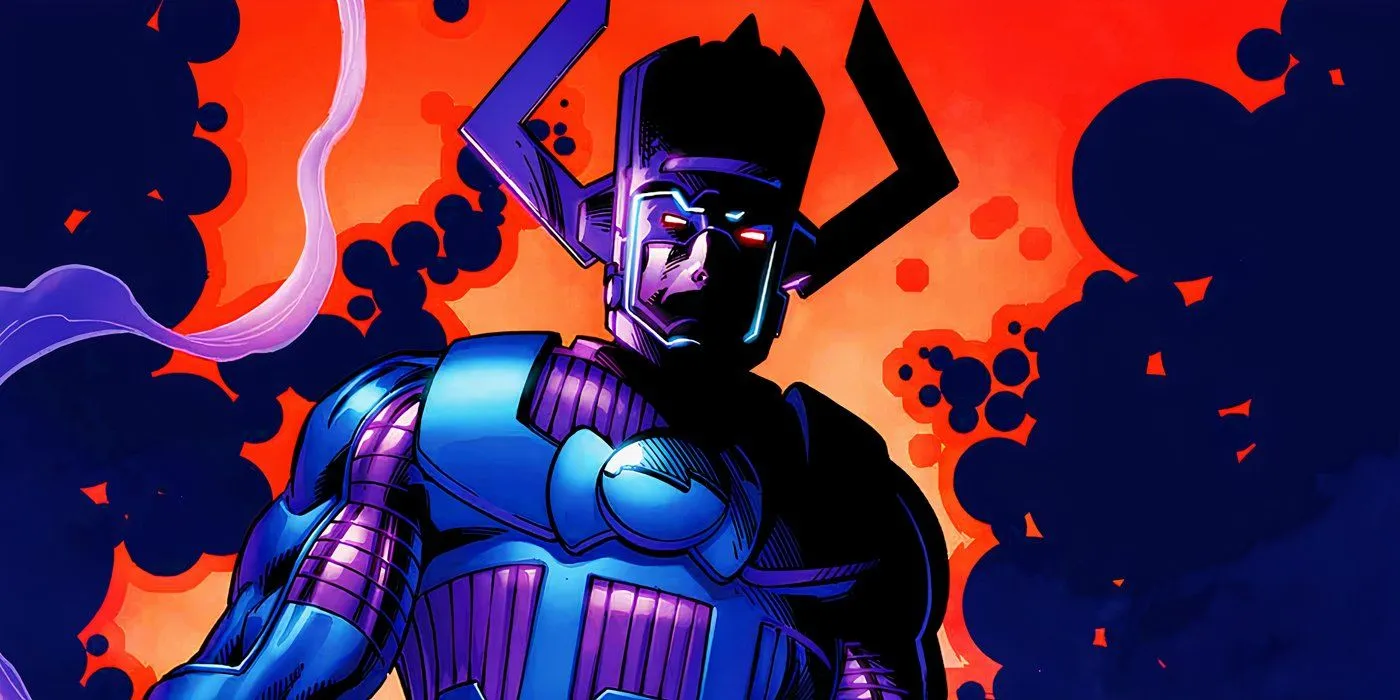Galactus standing tall in Marvel Comics' Cataclysm Galactus standing tall in Marvel Comics' Cataclysm