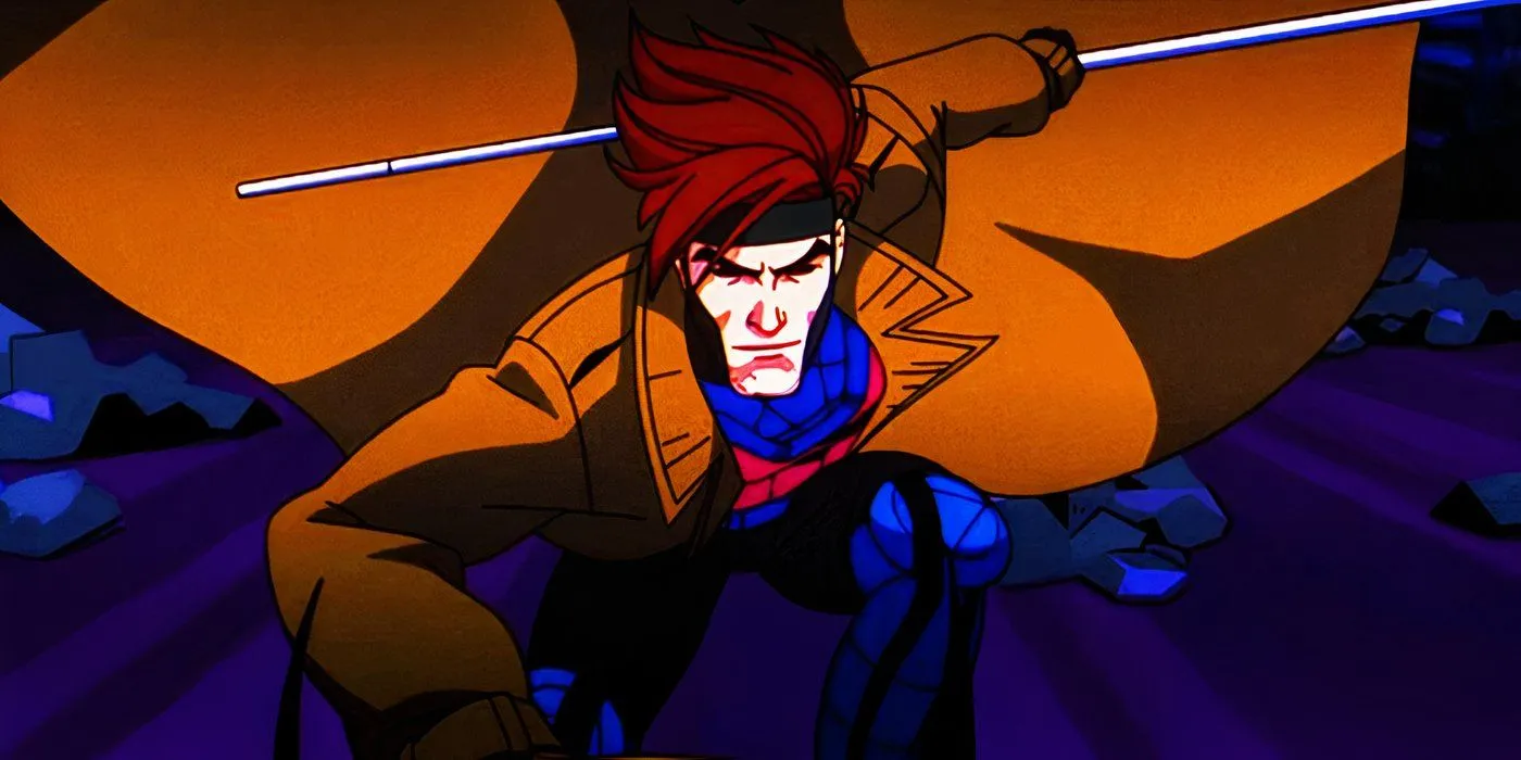 Gambit attacking Sentinels Gambit attacking Sentinels