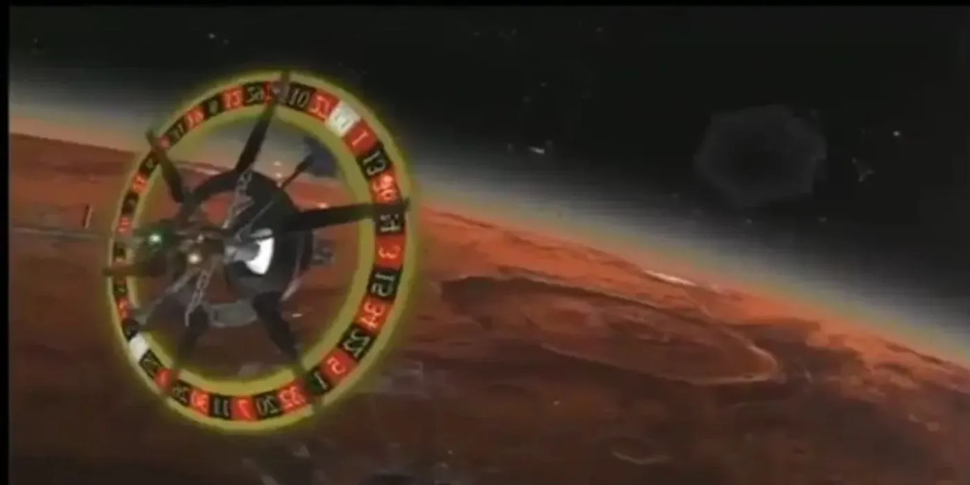 Gambling ship in Cowboy Bebop