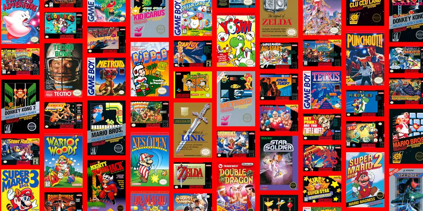 Games lineup from Nintendo Switch Online Games lineup from Nintendo Switch Online