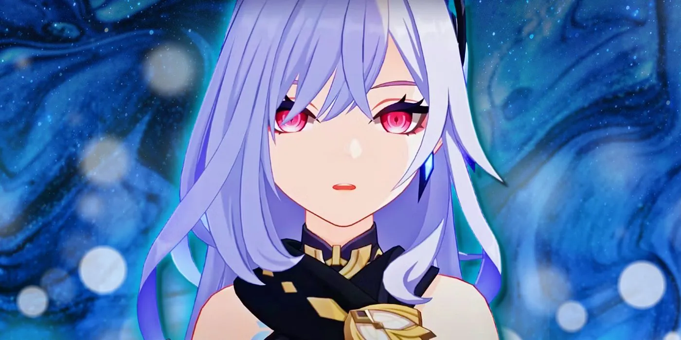 Genshin Impact's Skirk speaks. Genshin Impact's Skirk speaks.