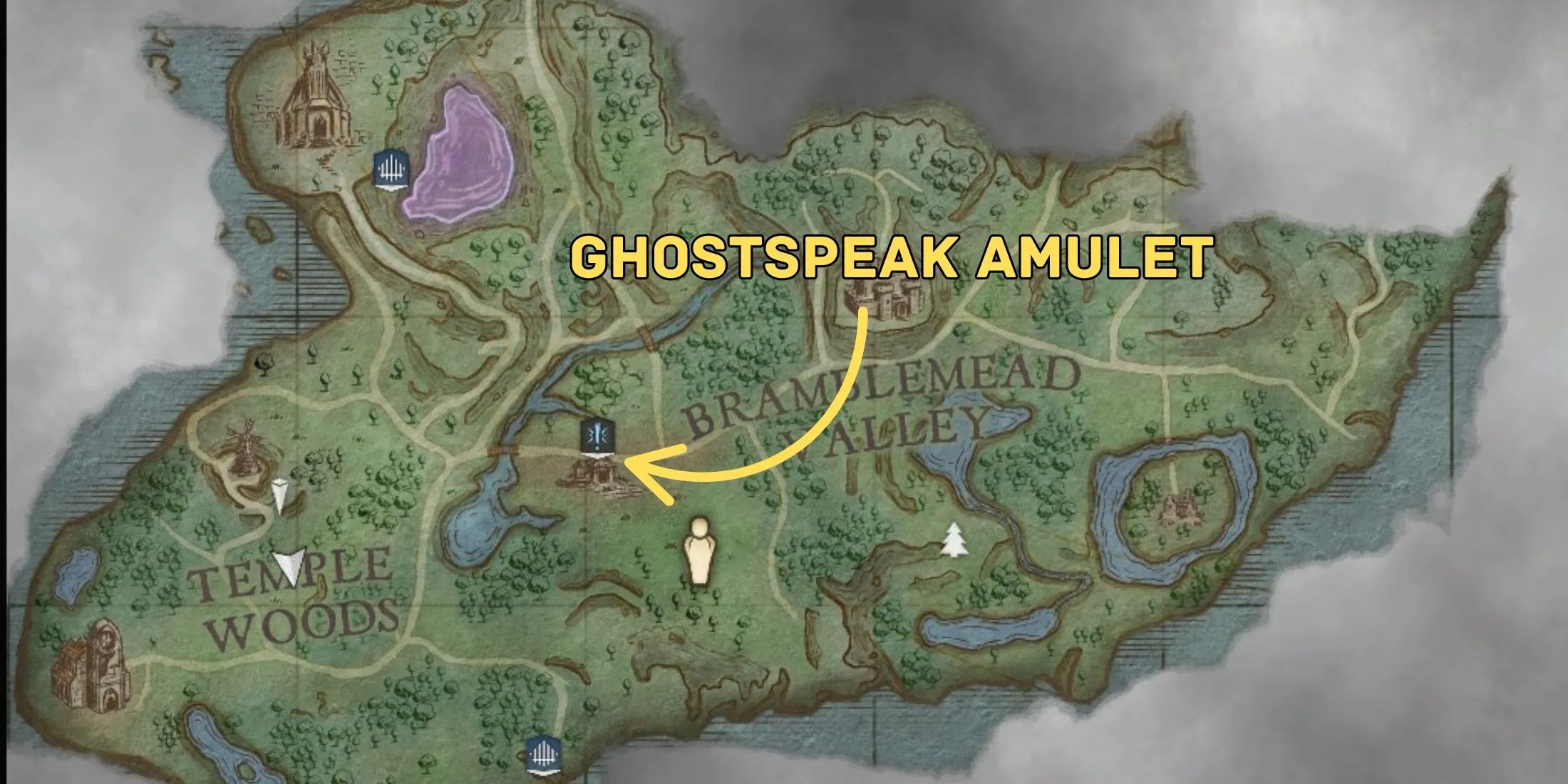 Ghostspeak Amulet Location