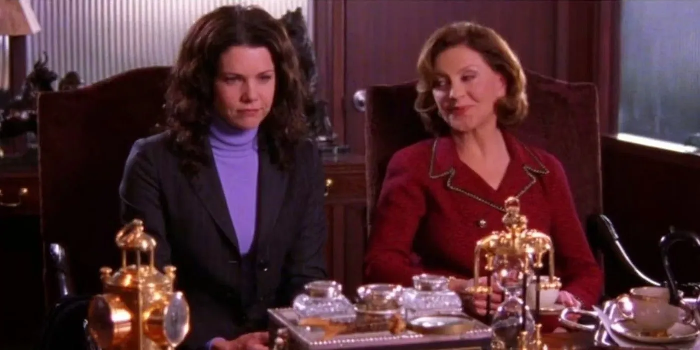 Emily in a significant scene