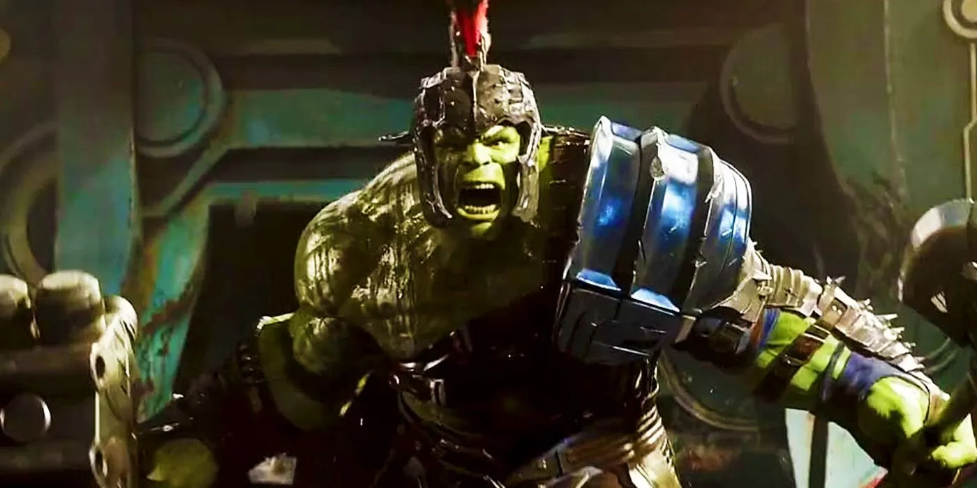 Gladiator Hulk in Thor: Ragnarok