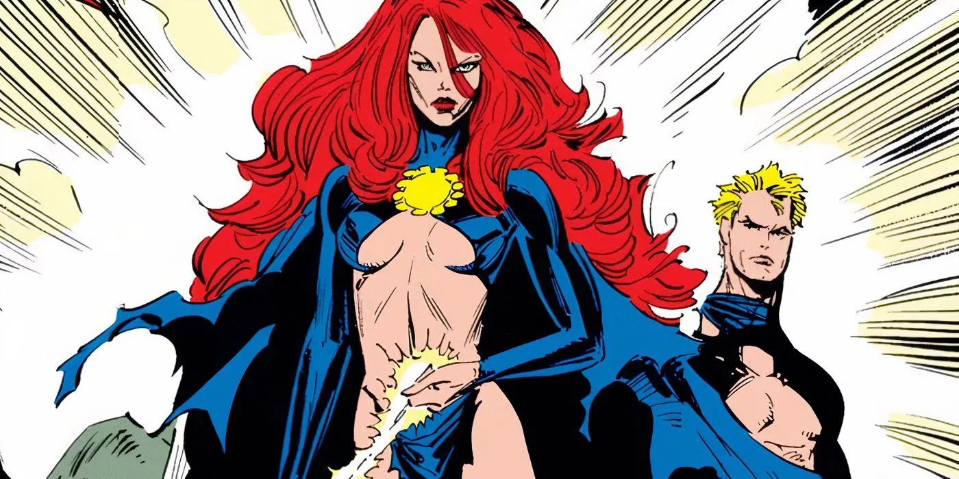 Goblin Queen and Havok Goblin Queen and Havok