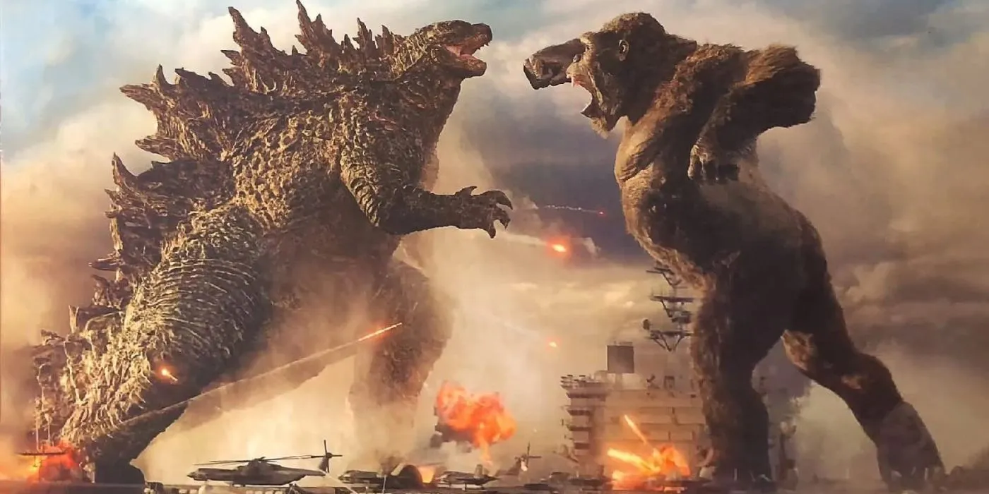 Godzilla vs Kong Battle