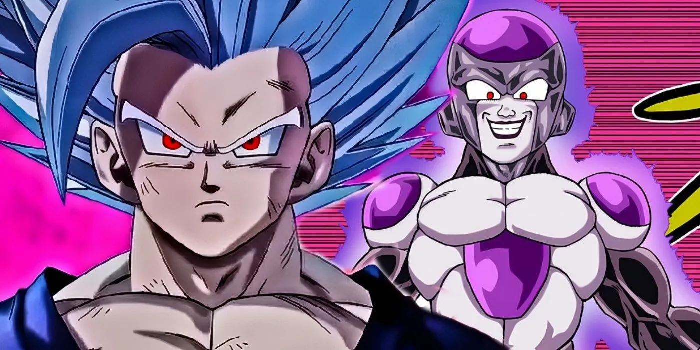 Gohan facing Frieza