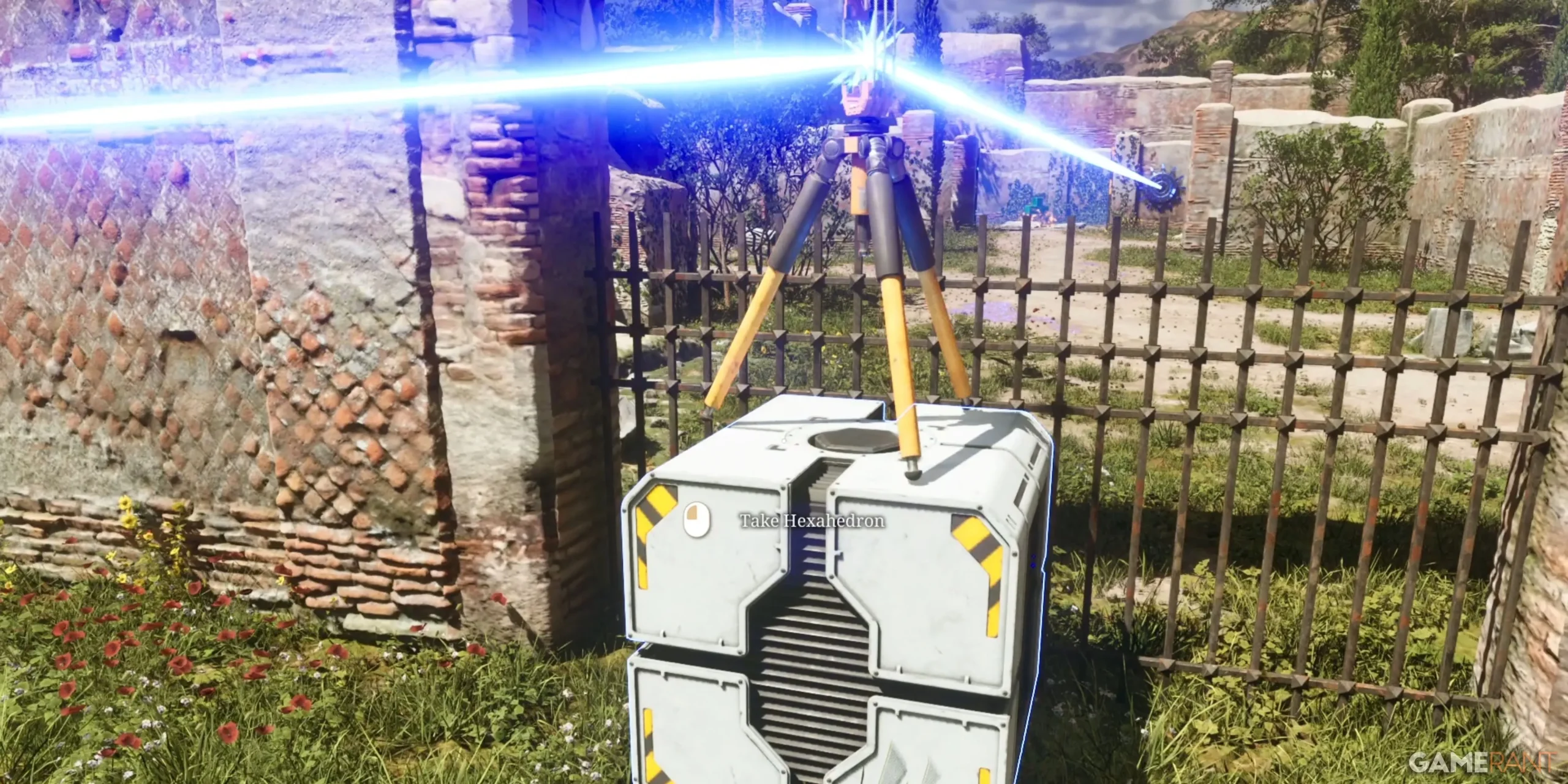 Going over the fence A5 The Talos Principle Reawakened
