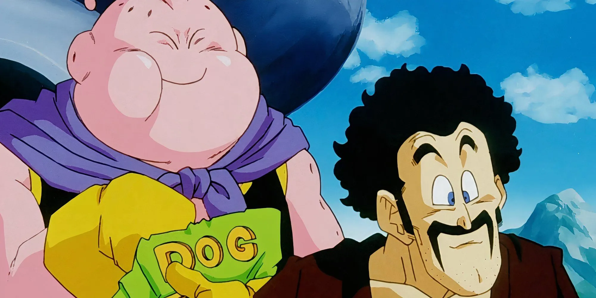 Good Buu eating dog food Good Buu eating dog food