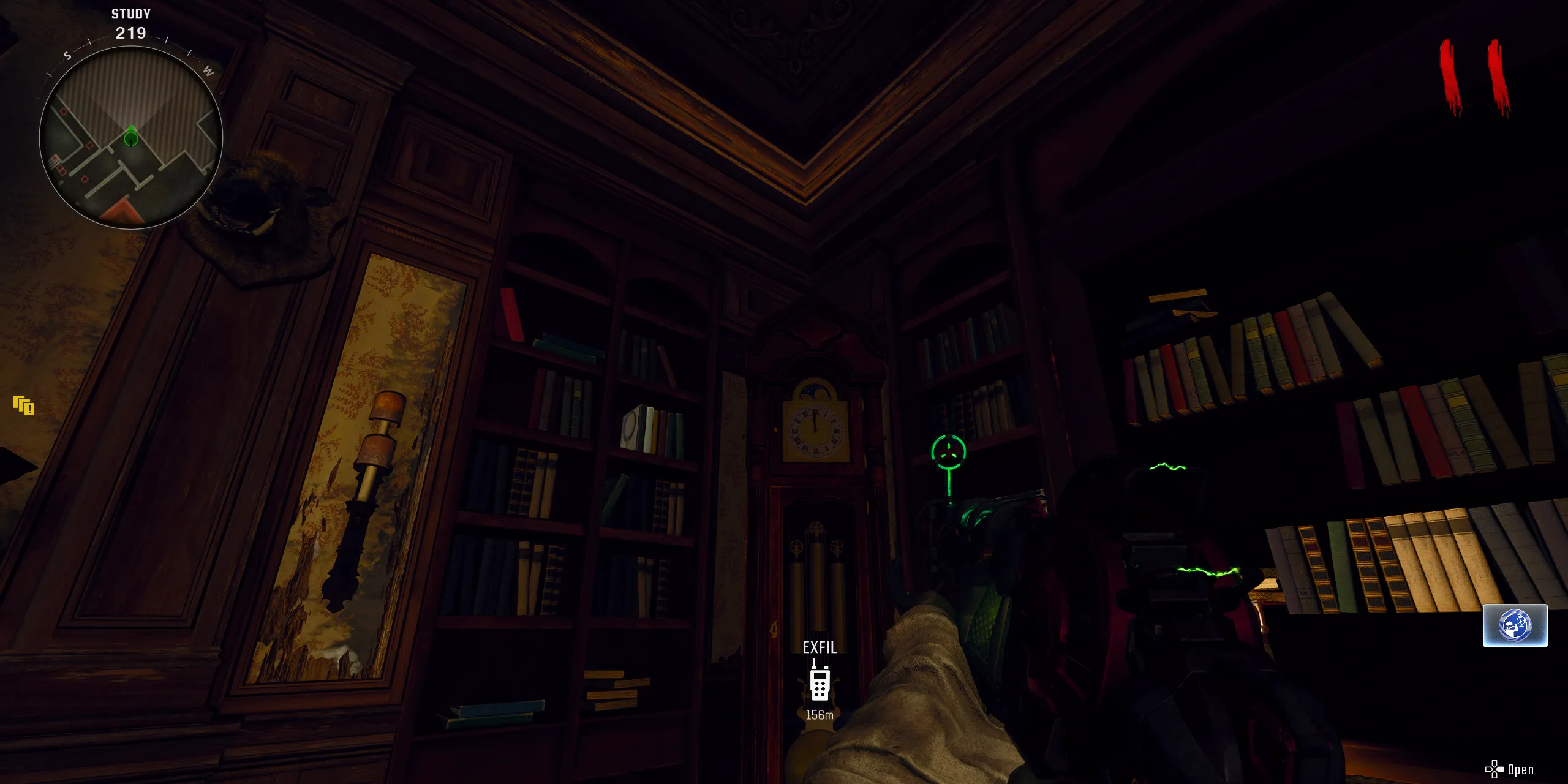 Grandfather Clock in the Study