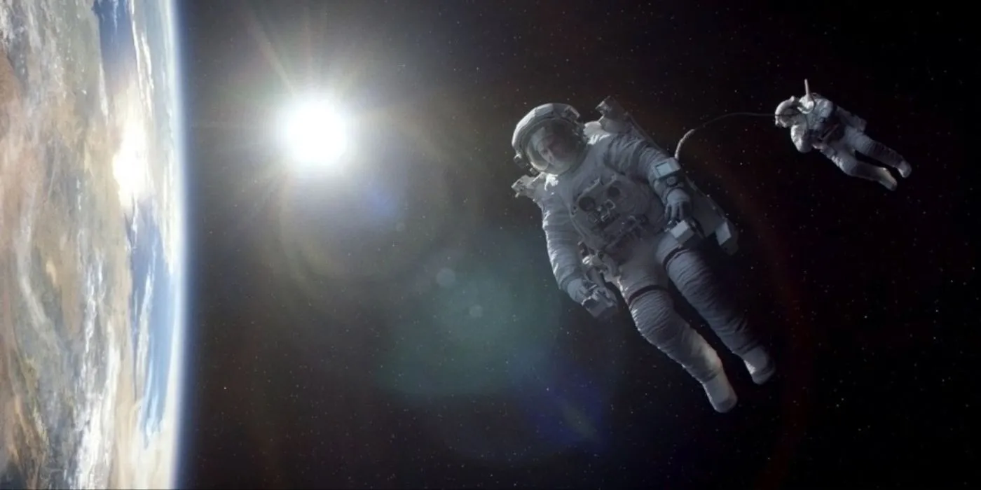Scene from Gravity Scene from Gravity