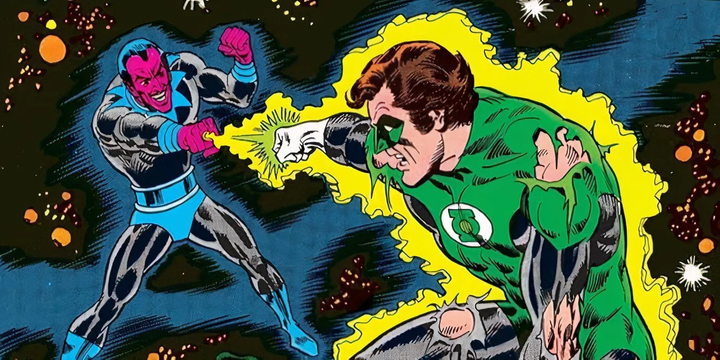 Hal Jordan and Sinestro