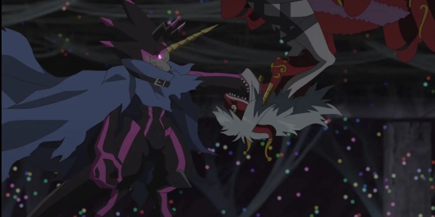 GulusGammamon kills Archnemon using destructive flames GulusGammamon kills Archnemon using destructive flames