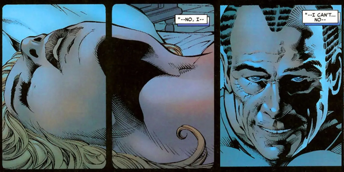 Gwen Stacy with Norman Osborn Gwen Stacy with Norman Osborn