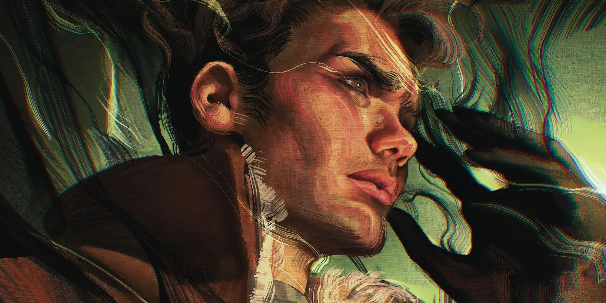 Hal Jordan with Black Hand in Absolute Green Lantern #2 Cover Art