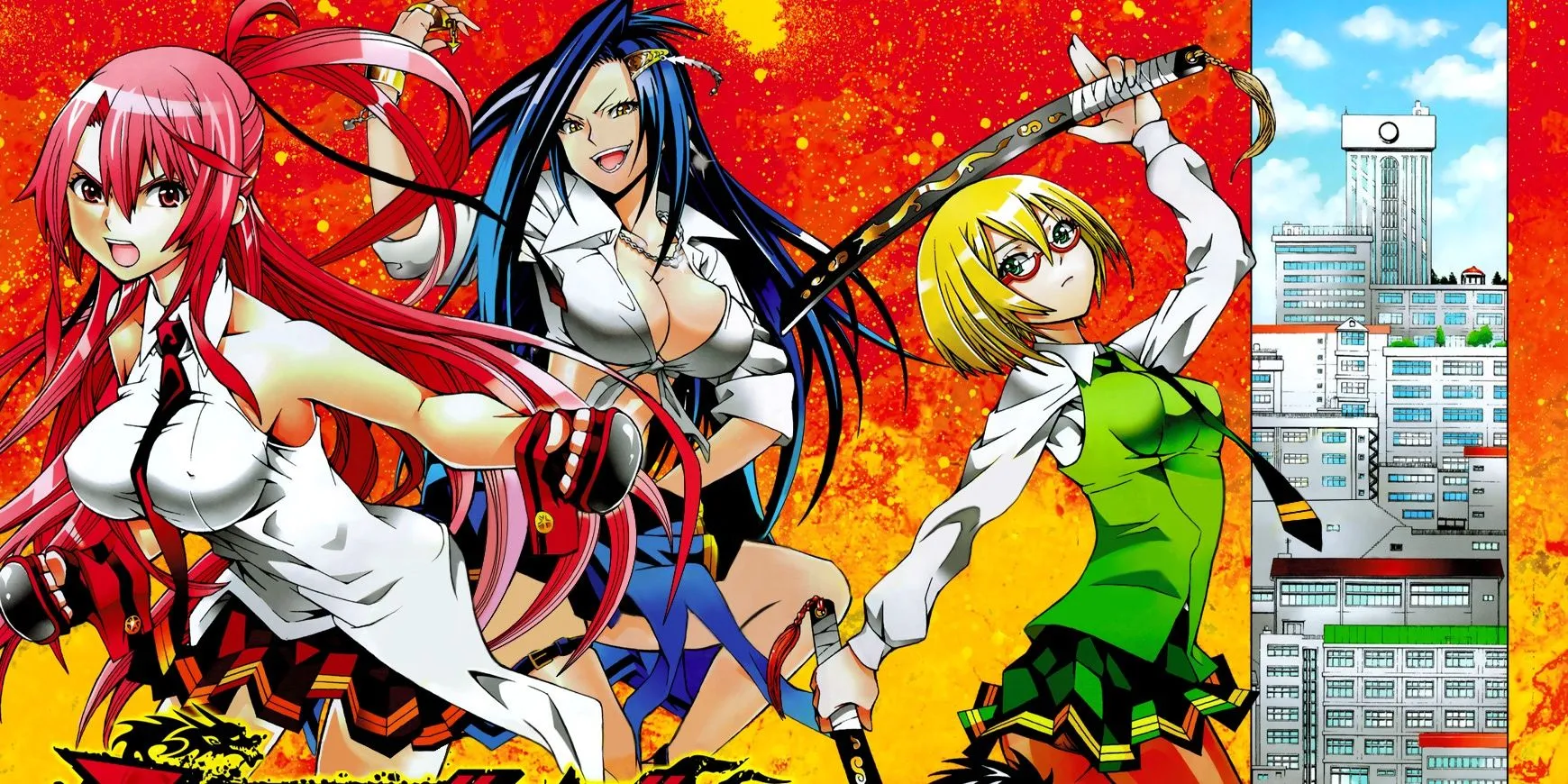 Harem Manga Without Anime - Dragons Rioting