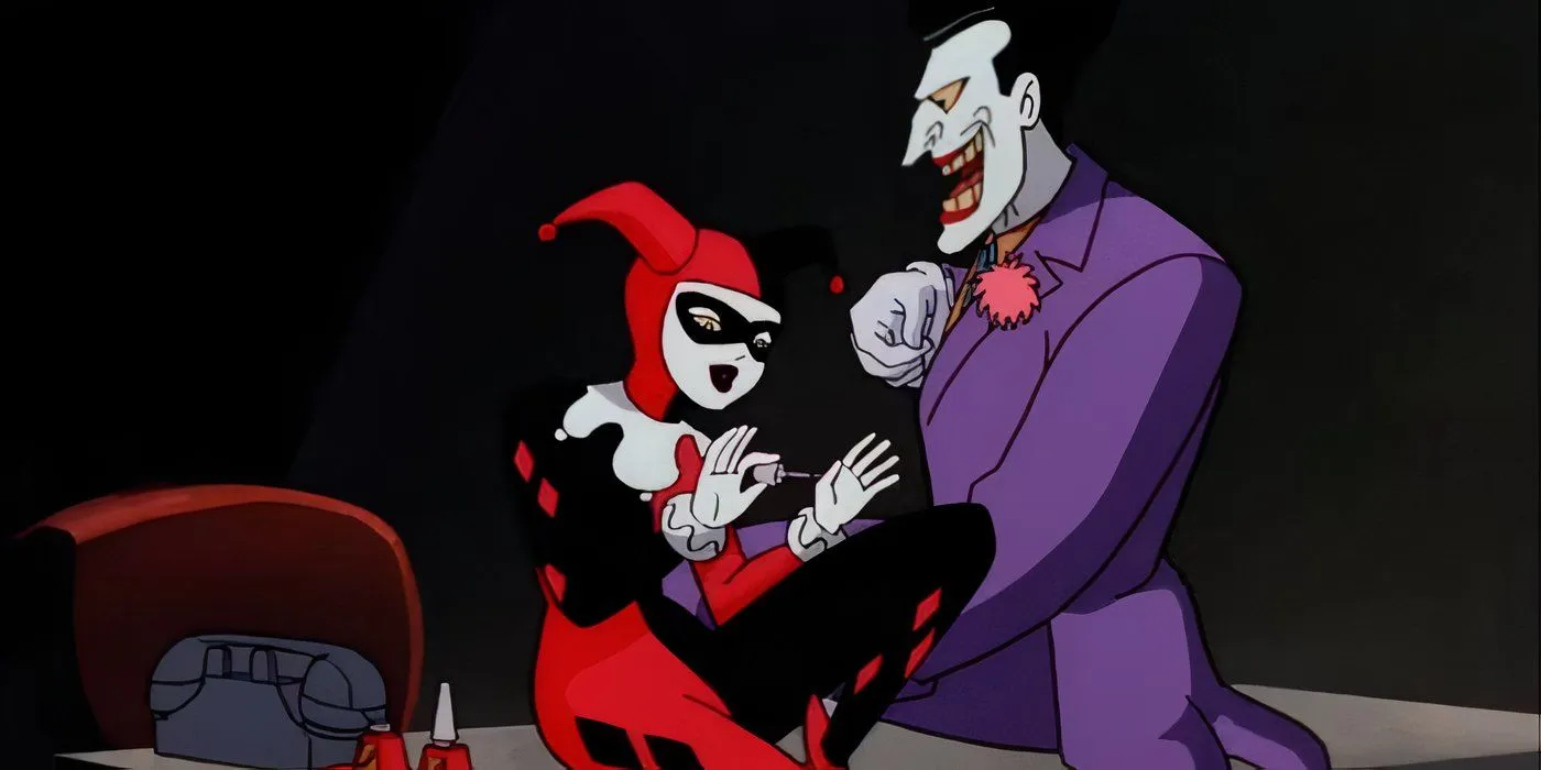 Harley Quinn and Joker in Batman: The Animated Series Harley Quinn and Joker in Batman: The Animated Series