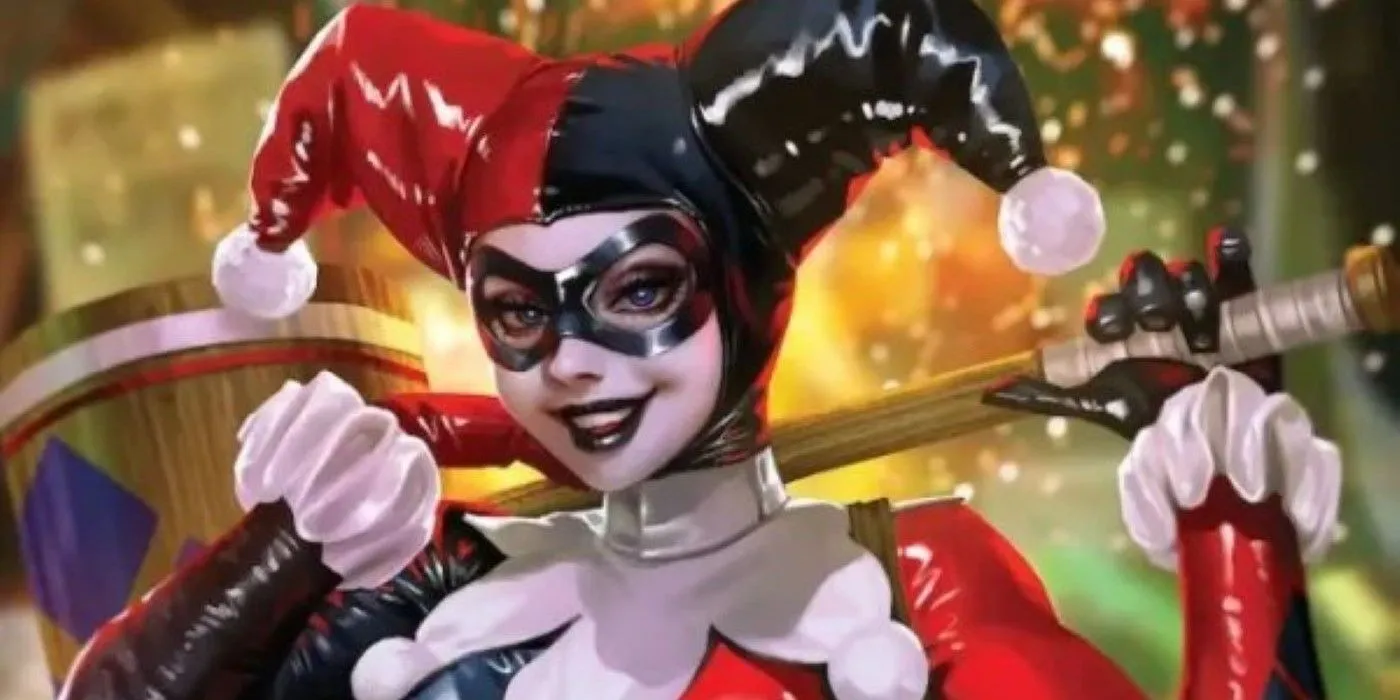 Harley Quinn with her mallet